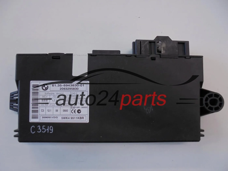 Moduł komfortu BMW 3 Er E90 5WK49511KBR 6135694383001