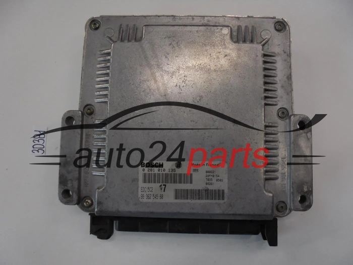 KOMPUTER STEROWNIK SILNIKA PEUGEOT 806 2.0 HDI BOSCH 0 281 010 135, 0281010135, 96 362 545 80, 9636254580, 28FM0154, EDC15C2 17
