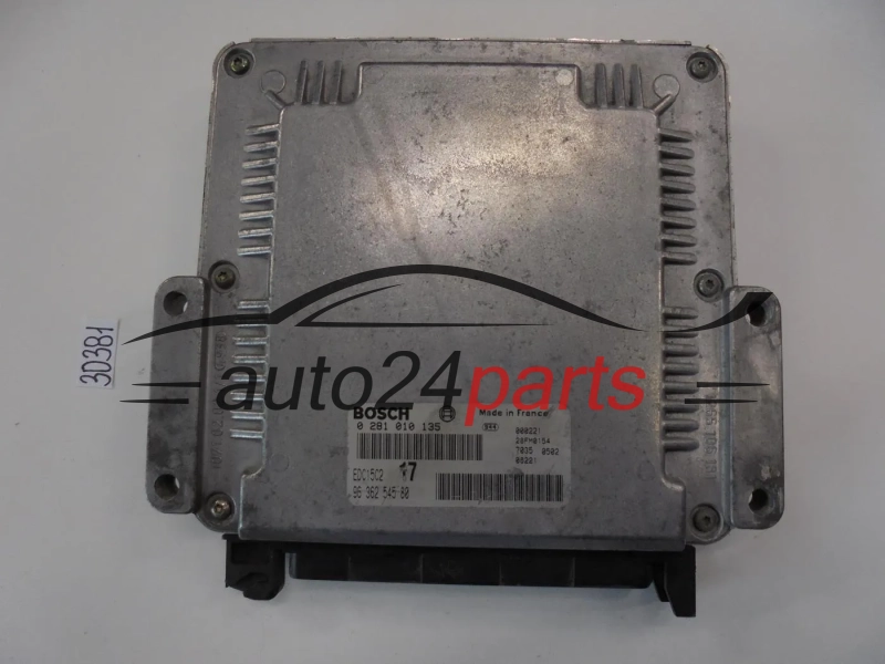 Sterownik silnika Peugeot 806 2.0 HDI 0281010135 9636254580