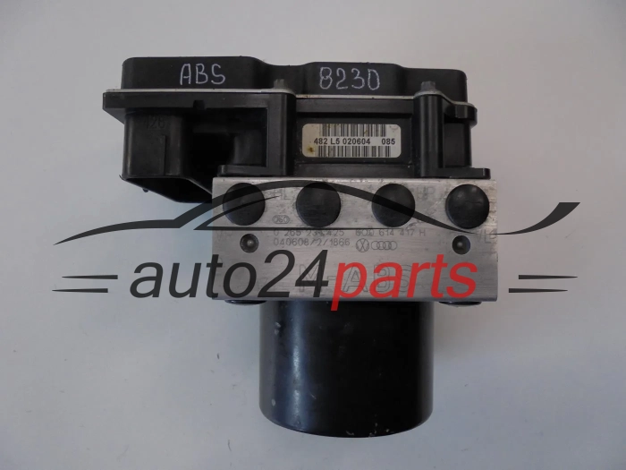 Pompe ABS et calculateur AUDI SEAT SKODA VOLKSWAGEN BOSCH 0 265 231 425, 0265231425, 6Q0 614 417 H, 6Q0614417H, 0 265 800 362, 0265800362, 6Q0907379S
