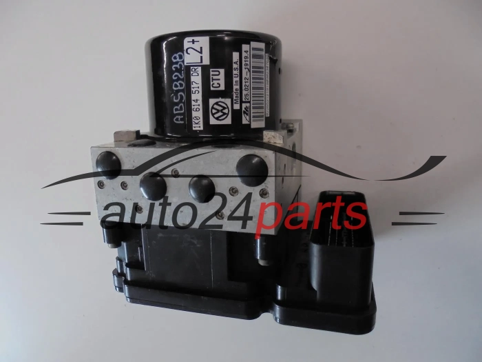 Bomba ABS y centralita VOLKSWAGEN AUDI GOLF SEAT 1K0 614 517 DR / 1K0614517DR / 25021219194 / 1K0 907 379 BL / 1K0907379BL / 10096103643 / 10061939551 / 28561054513