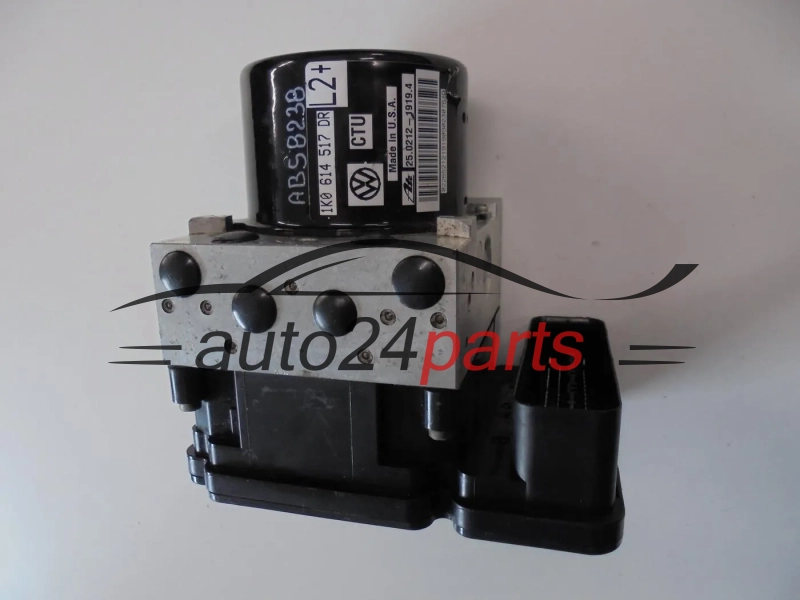 ABS Pump VOLKSWAGEN AUDI GOLF SEAT 1K0 614 517 DR / 1K0614517DR / 25021219194 / 1K0 907 379 BL / 1K0907379BL / 10096103643 / 10061939551 / 28561054513