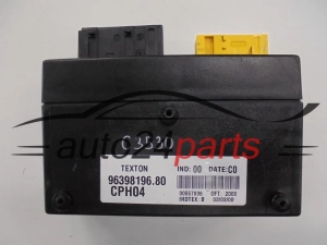 CENTRALKA MODUL ALARMU STEROWNIK CITROEN PEUGEOT TEXTON 96398196.80, 9639819680, CPH04 - C3530