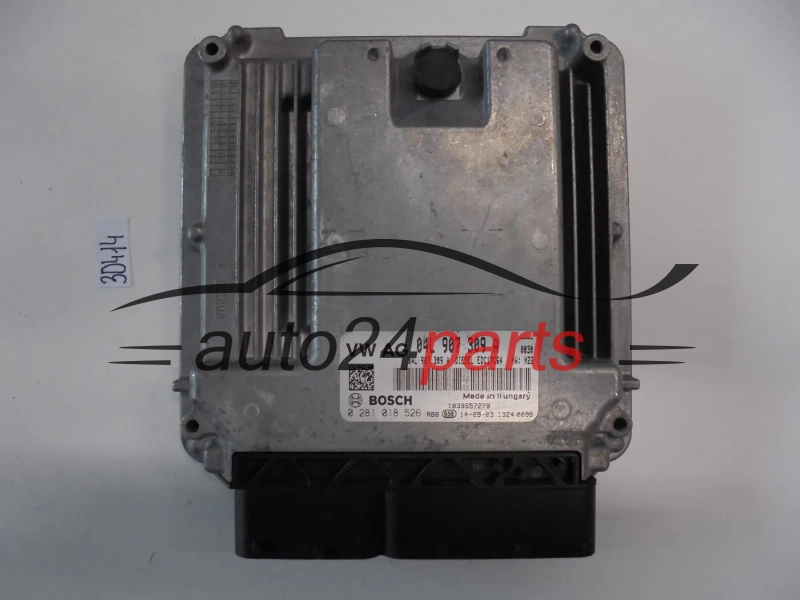 KOMPUTER STEROWNIK SILNIKA AUDI VOLKSWAGEN 2.0 TDI BOSCH 0 281 018 526, 0281018526, 04L 907 309 A, 04L907309A, EDC17C64
