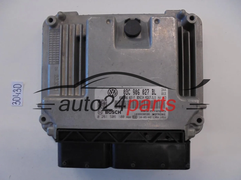 ECU Engine controller VOLKSWAGEN 0261S06100 03C906027BL MED17.5.5