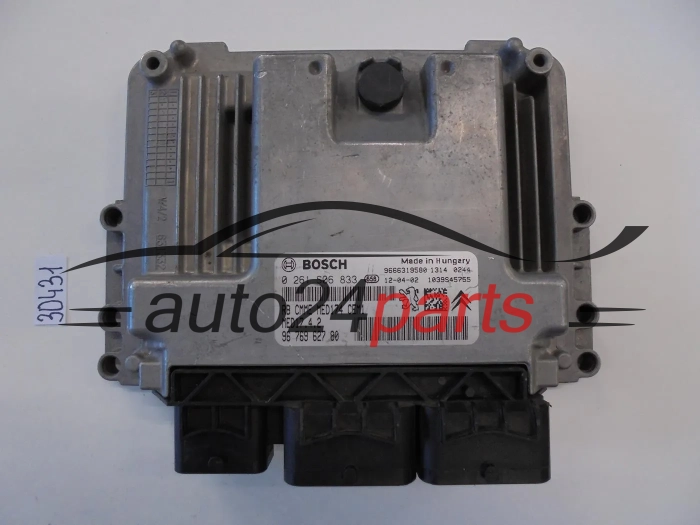 CALCULATEUR MOTEUR  CITROEN PEUGEOT 0261S06833 9676962780