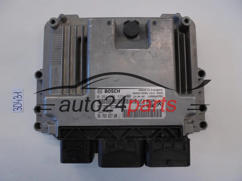 ECU ENGINE CONTROLLER  CITROEN PEUGEOT 0261S06833 9676962780