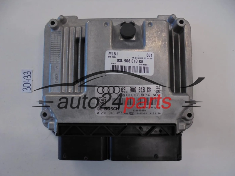 Motorsteuergerät  AUDI 0281018457 03L906018KK EDC17C46