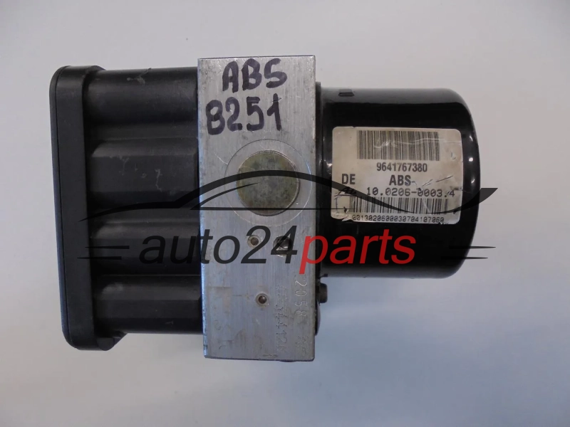 ABS POMPA I STEROWNIK CITROEN 96 417 673 80, 9641767380, ATE 10.0206-0003.4, 10020600034, 10.0960-1110.3, 10096011103