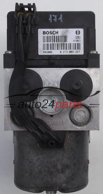 ABS PUMP OPEL CORSA C COMBO MERIVA BOSCH 0 265 216 478,  09127108 EA, BOSCH 0 273 004 227