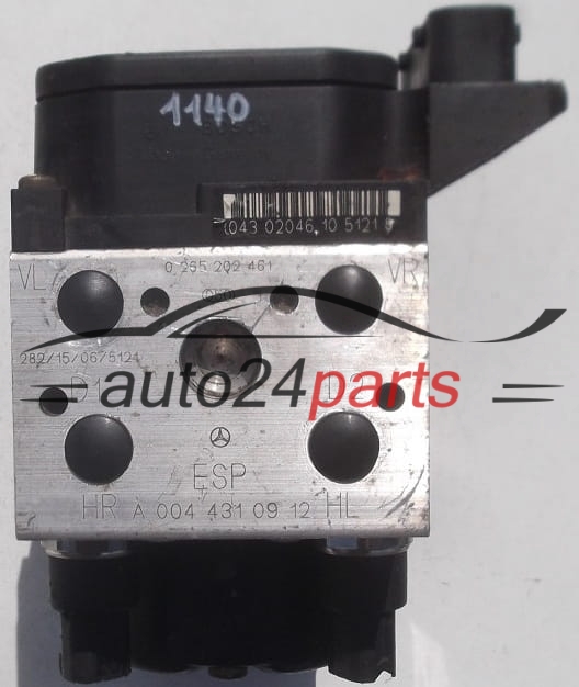 BOSCH 0 265 202 461, 0265202461, A 004 431 09 12, A0044310912 