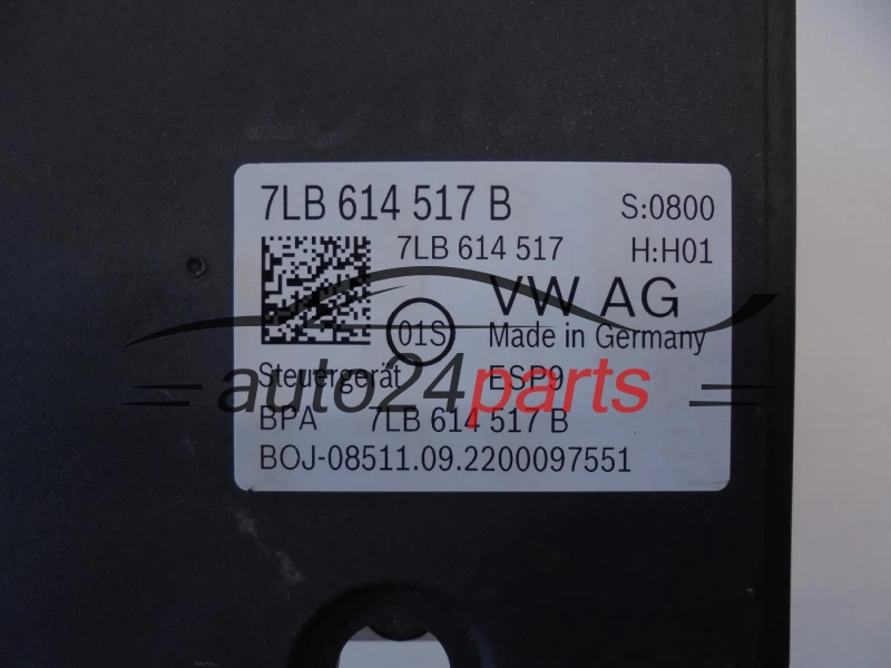 POMPA I STEROWNIK ABS VOLKSWAGEN 0265293569 7LB614517B 0265956698