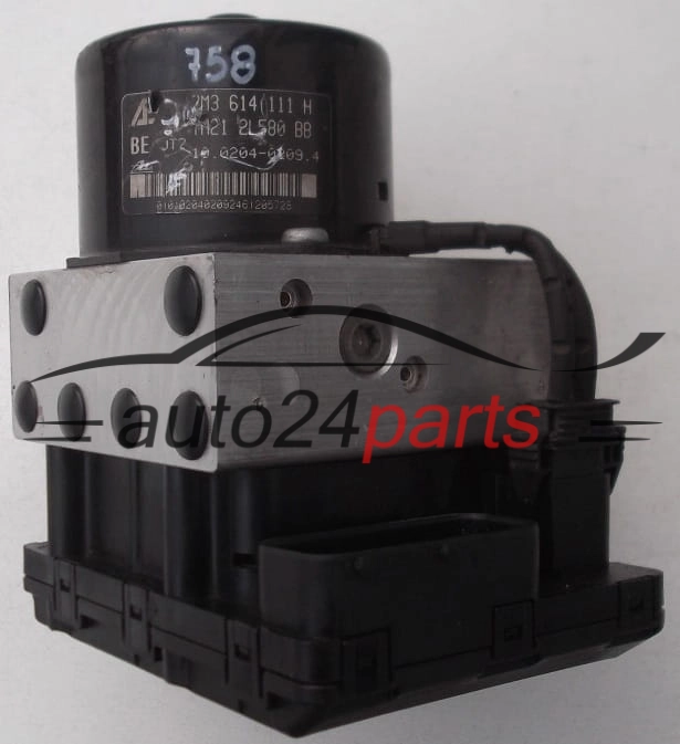 ABS Pumpe und steuergerat  VOLKSWAGEN AUDI SKODA SEAT ALHAMBRA FORD GALAXY ATE 7M3 614 111 H, 7M3614111H, 10.0204-0209.4, 10020402094, 1J0 907 379 P, 1J0907379P, 10.0949-0331.3, 10094903313, 5WK8476