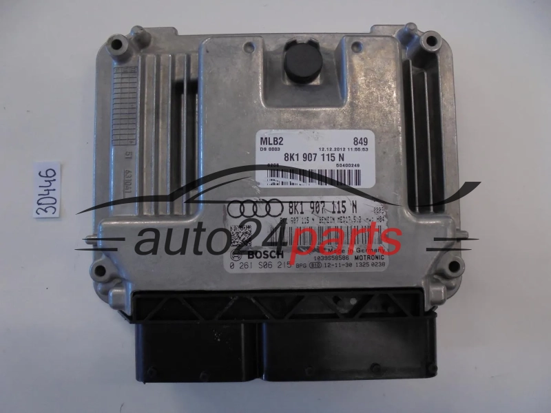 KOMPUTER STEROWNIK SILNIKA AUDI 0261S06215 8K1907115N MED17.5.2