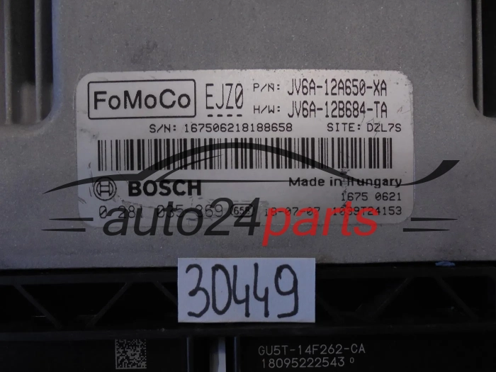 CENTRALITA DE MOTOR   FORD 0281035369 JV6A-12A650-XA JV6A12A650XA