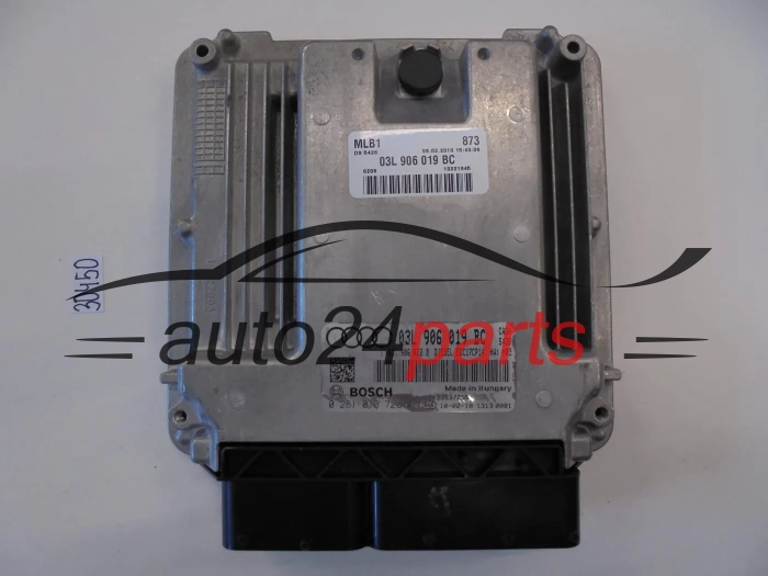 Centralita de motor AUDI 03L906019BC 0281016726 EDC17CP14