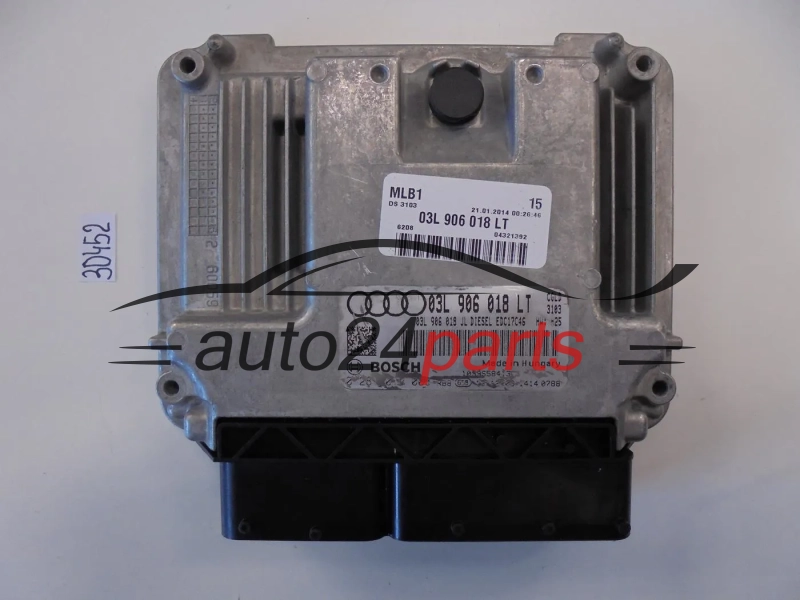 Μονάδα Ελέγχου Κινητήρα  AUDI 0281019008 03L906018LT EDC17C46