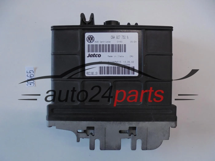 STEROWNIK SKRZYNI AUTOMATYCZNEJ VOLKSWAGEN GOLF 09A 927 750 N, 09A927750N