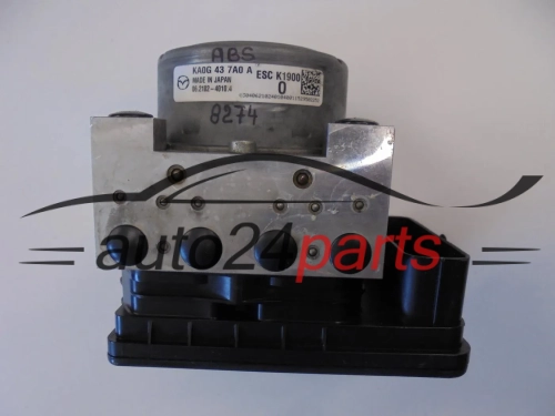 Bomba ABS y centralita MAZDA KA0G437A0A 06.2109-7650.3 06210976503
