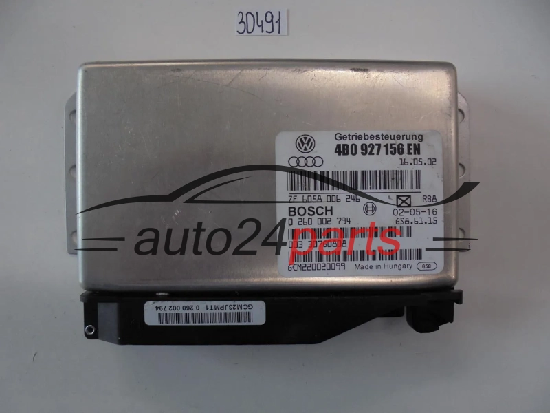 Sterownik skrzyni automatycznej Audi Bosch 0260002794 4B0927156EN