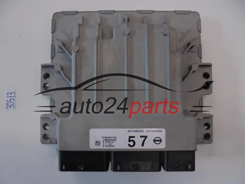 Centralita de motor NISSAN S180206104A 237104ED00