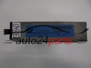 KOMPUTER STEROWNIK SILNIKA BMW 320, E36 2.0 24V, SIEMENS 5WK9 002, 5WK9002, 1 738 775.9, 17387759, 1703421, MS 40.1 - 30540