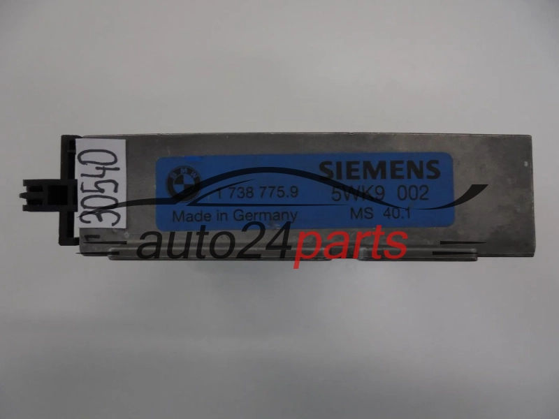KOMPUTER STEROWNIK SILNIKA BMW 320, E36 2.0 24V, SIEMENS 5WK9 002, 5WK9002, 1 738 775.9, 17387759, 1703421, MS 40.1