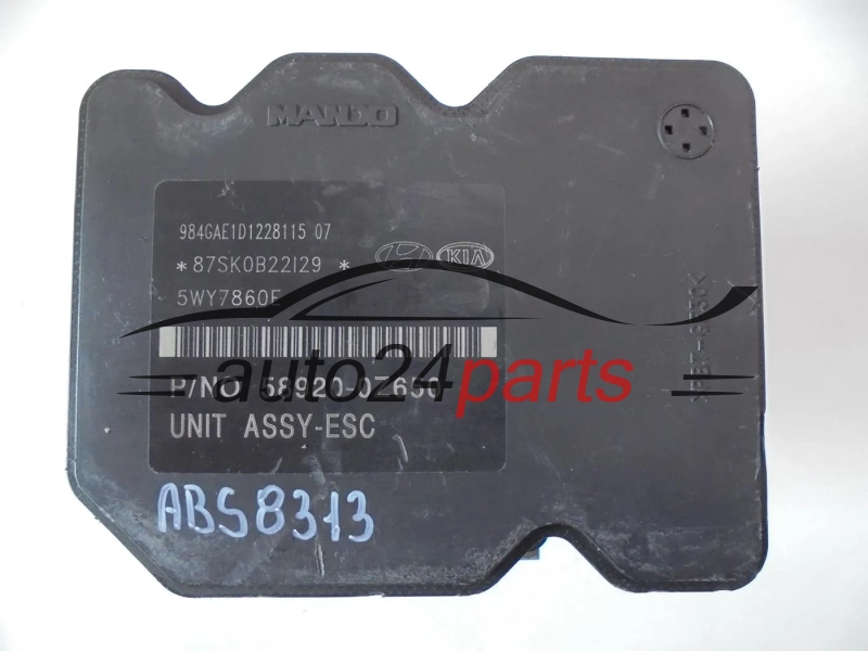Abs pompa centralina Hyundai Kia 589200Z650 BH60139810 5WY7860D
