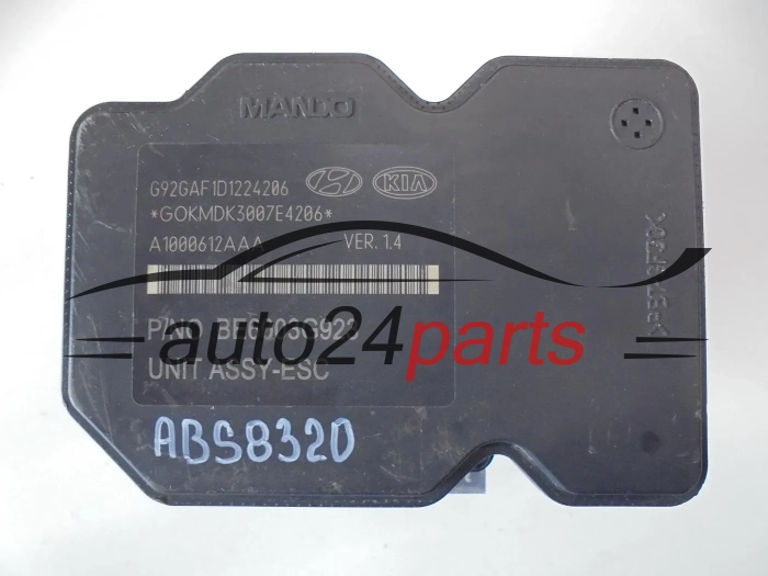 Bomba ABS y centralita KIA 58920-1W505 589201W505 BE6003G923