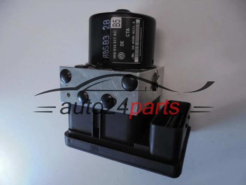Αντλία αβς  VOLKSWAGEN AUDI SEAT SKODA 1K0 614 517 AC, 1K0614517AC, ATE 10.0206-0222.4, 10020602224, 10.0960-0362.3, 10096003623