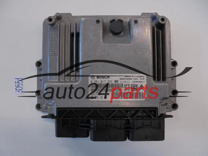 Sterownik silnika Citroen Peugeot 1.6 HDI 0281017333 9677013180