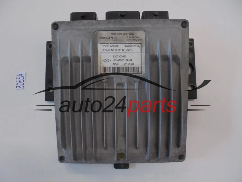 Sterownik silnika Renault Clio Kangoo 1.5 DCI R0410C063A 8200303623