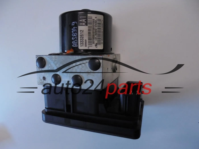 ABS POMPA I STEROWNIK OPEL ASTRA J GM 13332612 AA1, ATE 10.0206-0408.4, 10020604084, 10.0960-4509.3, 10096045093, 28.5600-4003.3, 28560040033