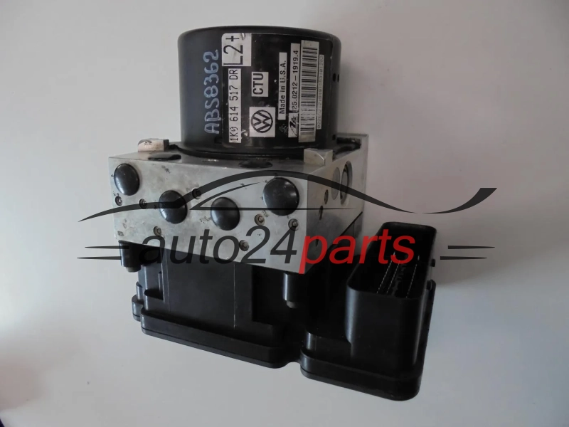 ABS Pump VOLKSWAGEN AUDI GOLF SEAT 1K0 614 517 DR / 1K0614517DR / 25021219194 / 1K0 907 379 BL / 1K0907379BL / 10096103643 / 10061939551 / 28561054513