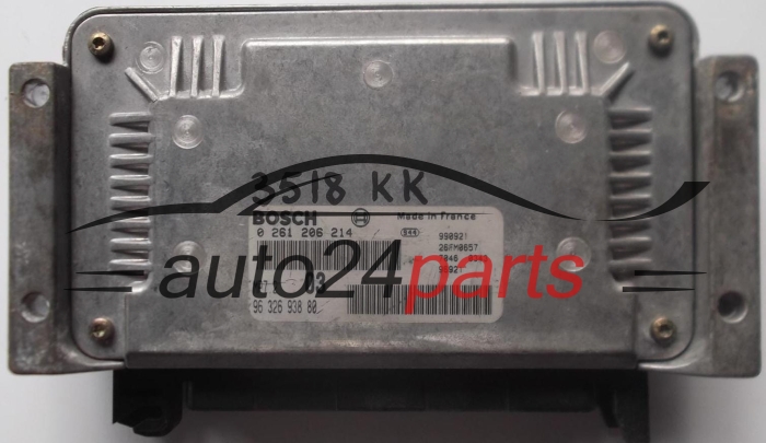 calculateur moteur pour citroen xsara, saxo et peugeot 306 1.6