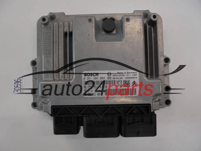 KOMPUTER STEROWNIK SILNIKA PEUGEOT 207 308 1.4 16V 9665291180 9663193780 BOSCH 0261S04009 1039S25679 RB CMME MEV174 CEM0 MEV17.4