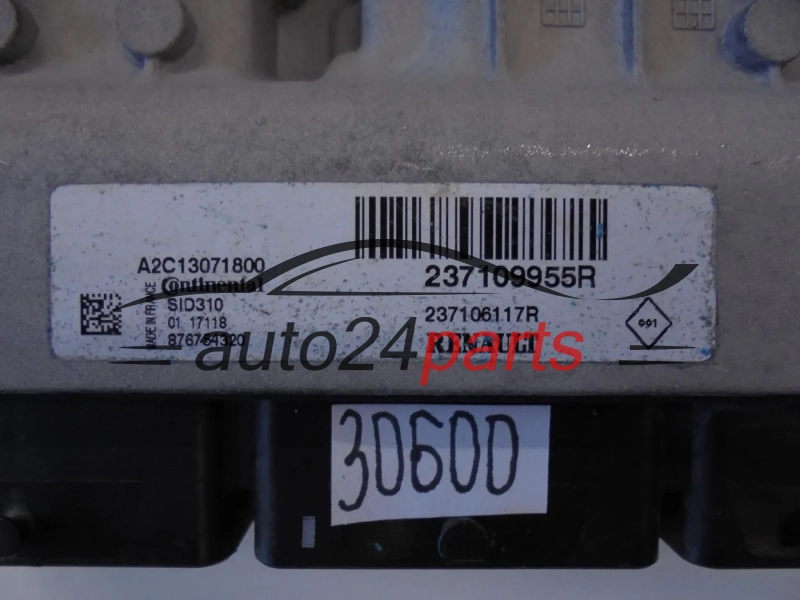 ECU Engine Controller RENAULT  A2C13071800  237109955R