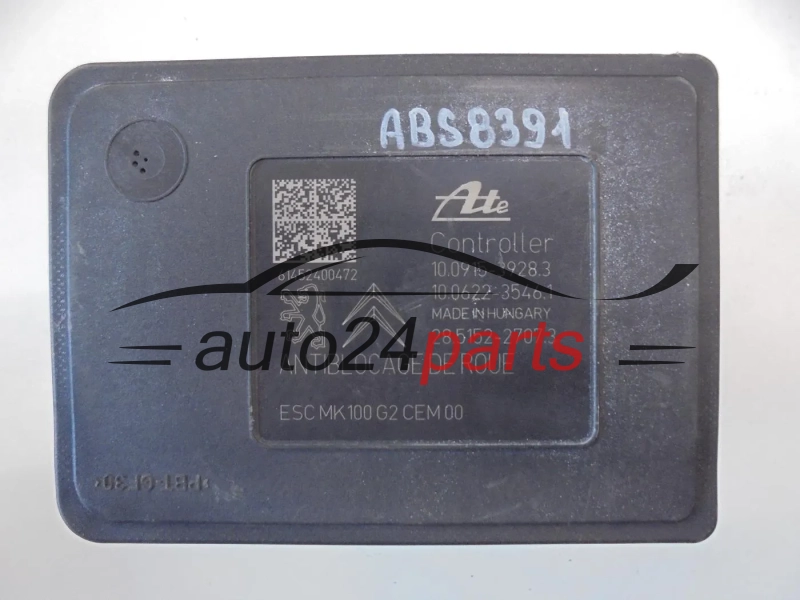 POMPA ABS I STEROWNIK CITROEN PEUGEOT 9807866380 10091539283 10.0915-3928.3