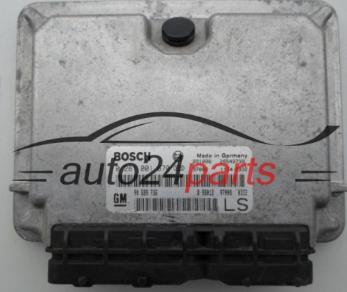 MOTORSTEUERGERÄT ECU STEUERGERÄT OPEL 1.7 DTL BOSCH 0 281 001 670,  GM 90 589 736 LS