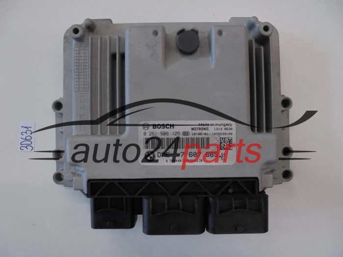 Sterownik silnika Mini Cooper 1.6 0261S06125 DME7607685