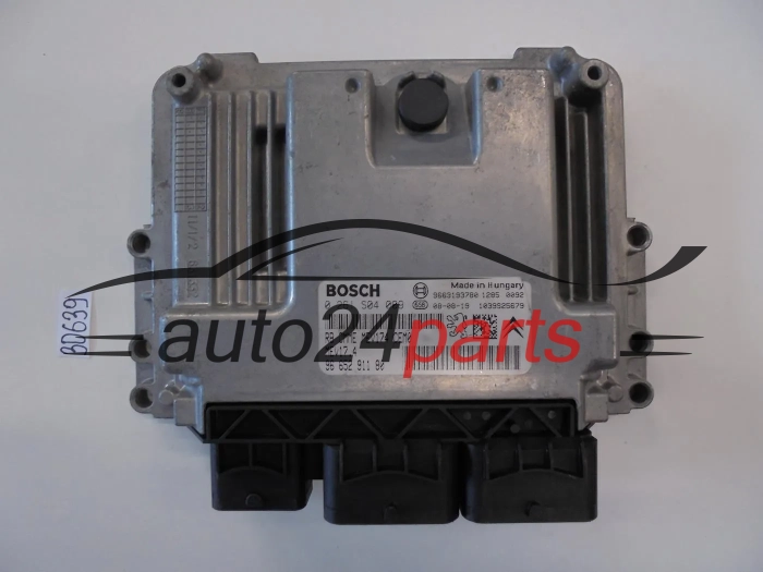 KOMPUTER STEROWNIK SILNIKA PEUGEOT 207 308 1.4 16V 9665291180 9663193780 BOSCH 0261S04009 1039S25679 RB CMME MEV174 CEM0 MEV17.4