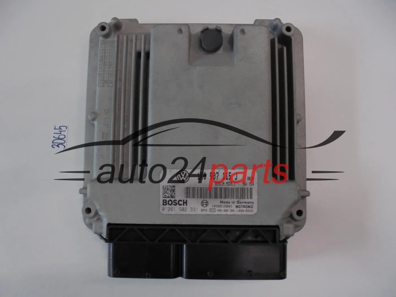 KOMPUTER STEROWNIK SILNIKA VW VOLKSWAGEN GOLF 2.0 BOSCH 0 261 S02 331, 0261S02331, 1K0 907 115 J, 1K0907115J