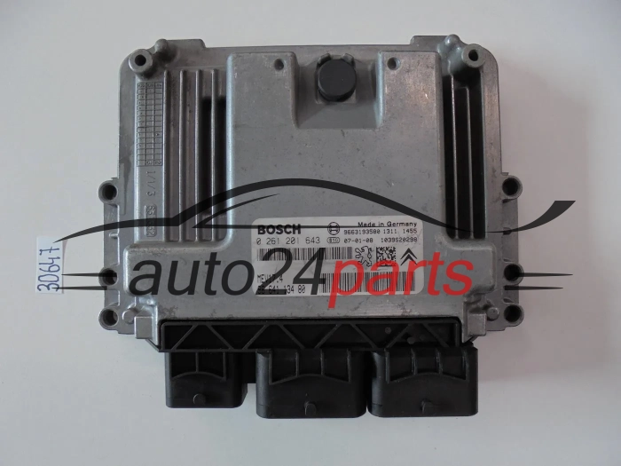 Sterownik silnika Peugeot 1.6 0261201643 9664113480