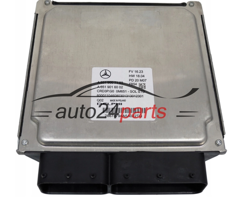 CENTRALINA DO MOTORE  MERCEDES BENZ A6519007103 A6519016002