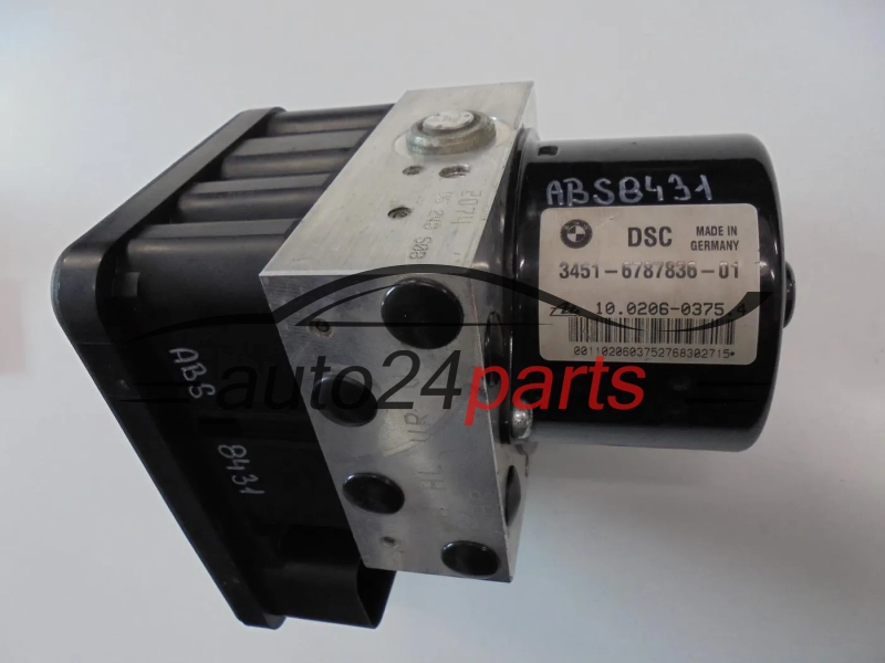 Bomba ABS y centralita BMW 3451-6787836-01, 3451678783601, ATE 10.0206-0375.4, 10020603754, 6 787 837, 6787837, 10.0960-0841.3, 10096008413