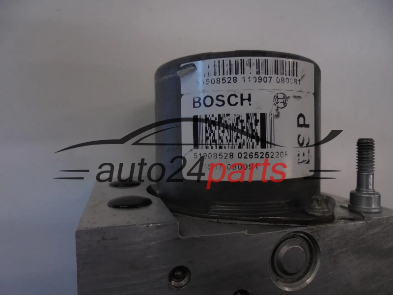 Pompa ABS i sterownik Fiat 500 51908528 0265252208 – zdjęcie 4
