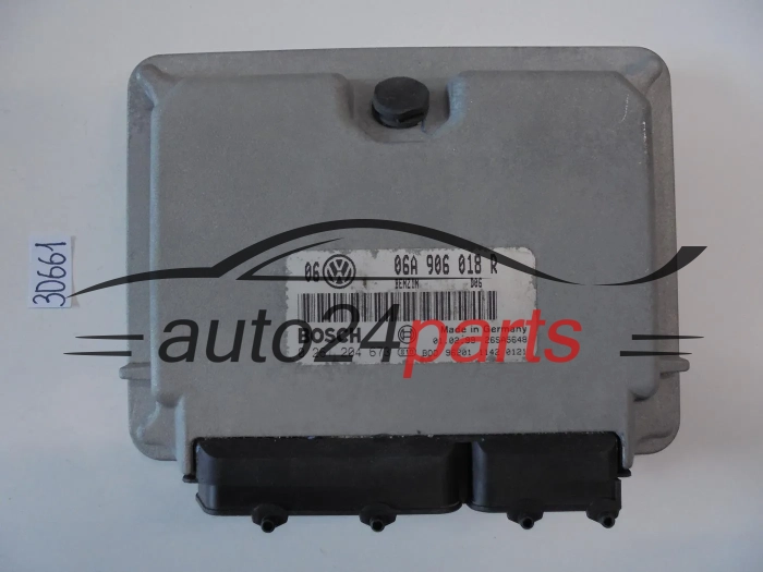 KOMPUTER STEROWNIK SILNIKA VW VOLKSWAGEN GOLF 1.8T 06A 906 018 R, 06A906018R, BOSCH 0 261 204 673, 0261204673, BENZIN D06 26SA5648