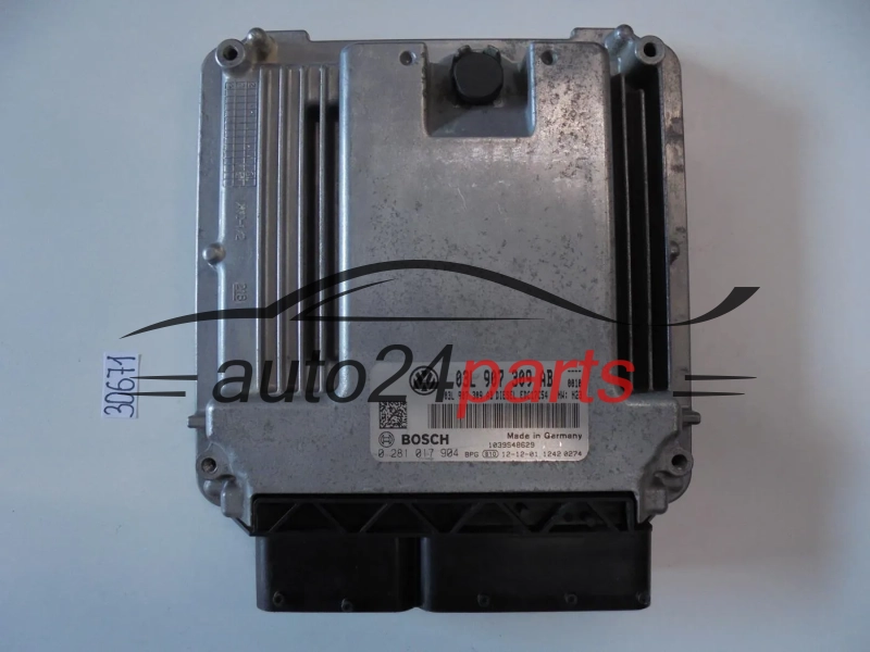 Centralina do motor VOLKSWAGEN 0281017904 03L907309AB