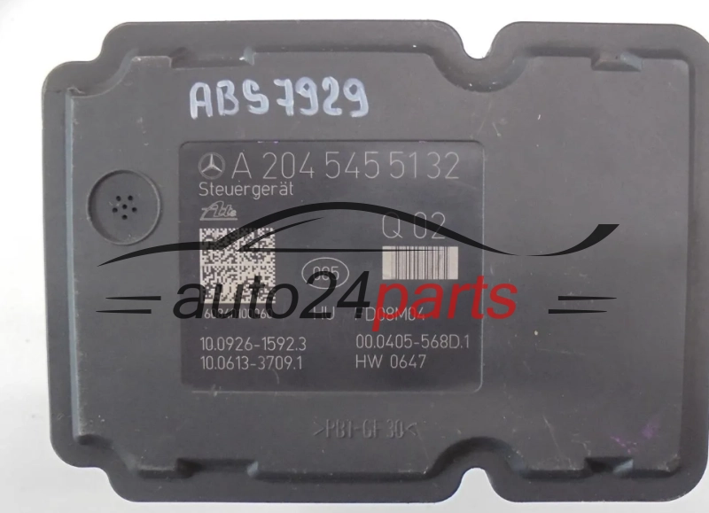 ABS PUMPE UND STEUERGERÄT MERCEDES BENZ A2044313712 A2045455132 10.0926-1592.3 10092615923