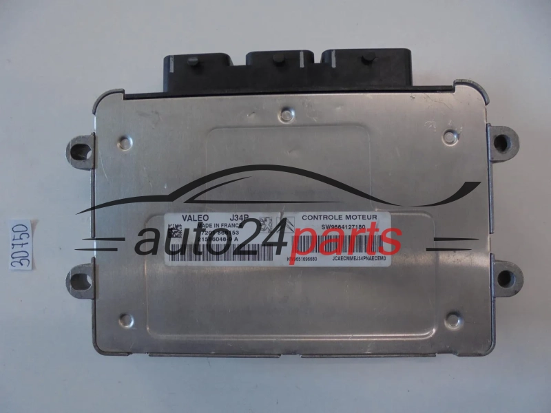 KOMPUTER STEROWNIK SILNIKA CITROEN C2 C3 1.4 VALEO 21586048-9 A, 215860489A, SW 9664127180, HW 9651696680
